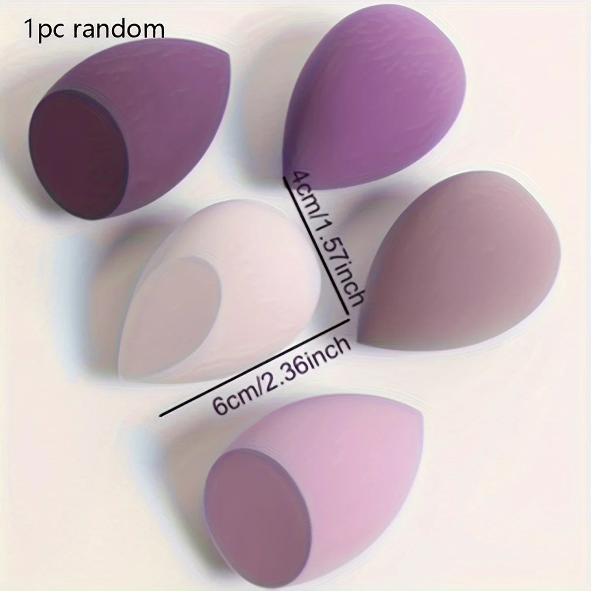 3/30Pcs Multicolor Makeup Sponge Beauty Powder Puff Wet and Dry Dual-Use Ultra Soft Beauty Blender Natural Flawless Application